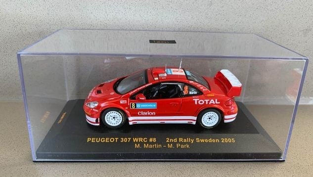 PEUGEOT 307 WRC #8 2ND RALLY SWEDEN 2005